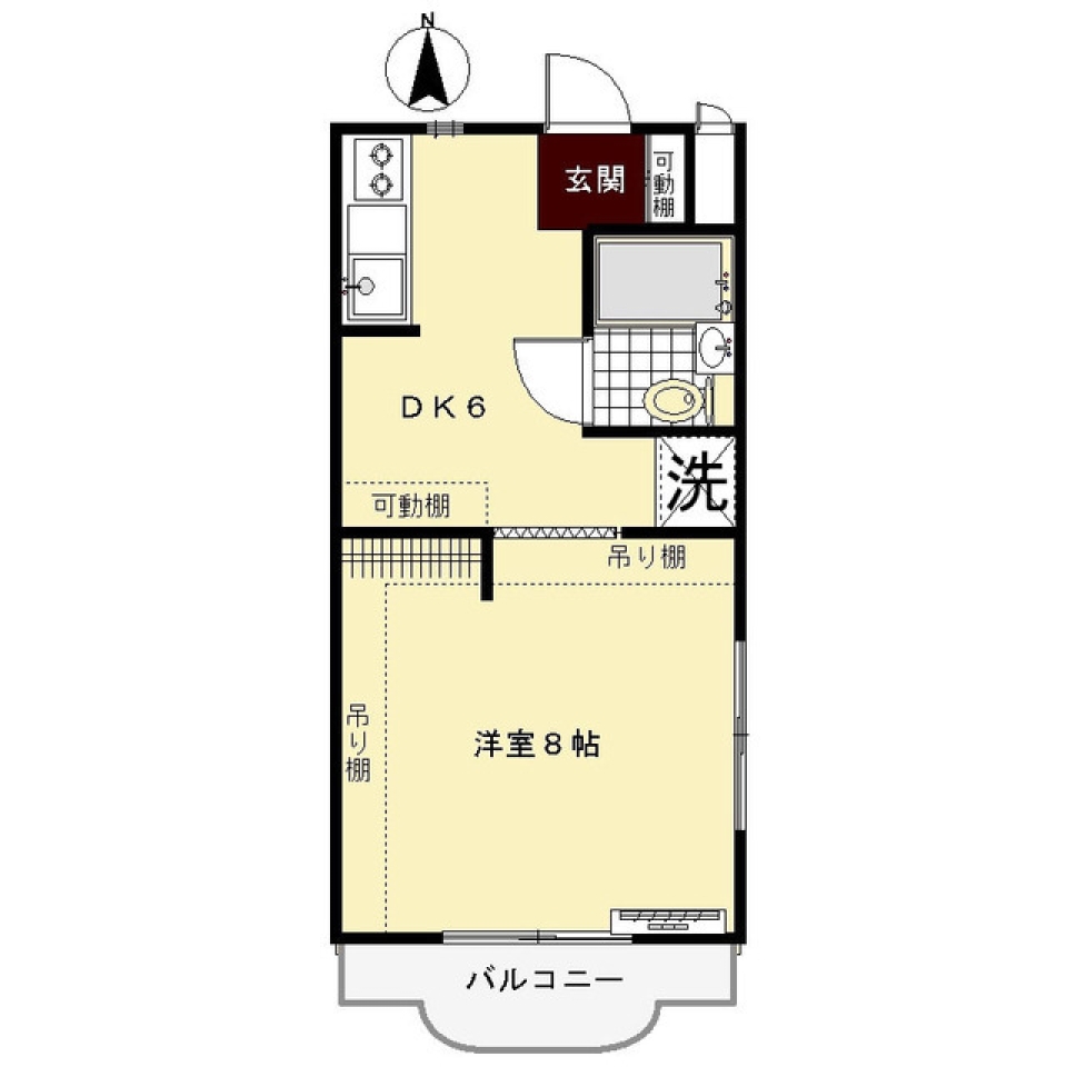 「壁」と「天井」のリノベ活用法。の間取り図