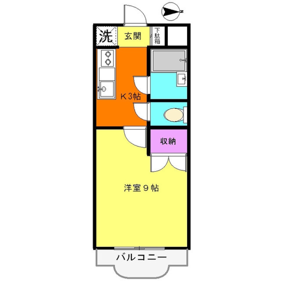 ヒュッゲな暮らし。の間取り図