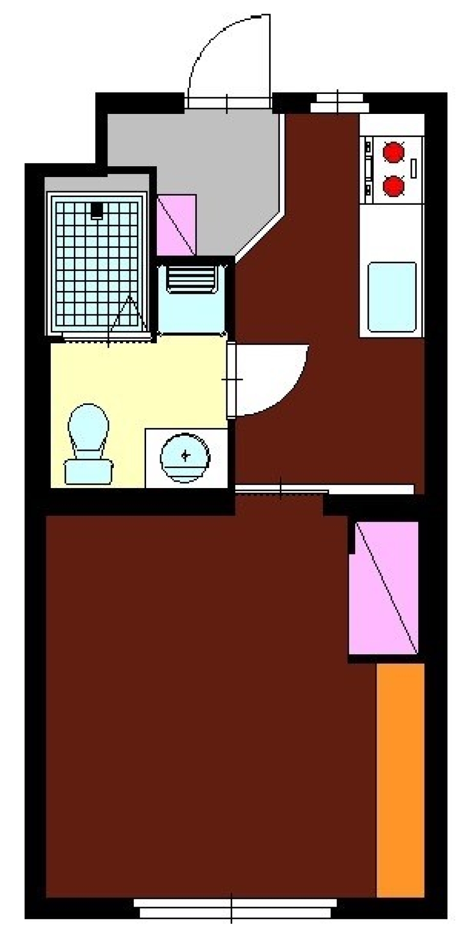 あれれ。あれがないよ！の間取り図