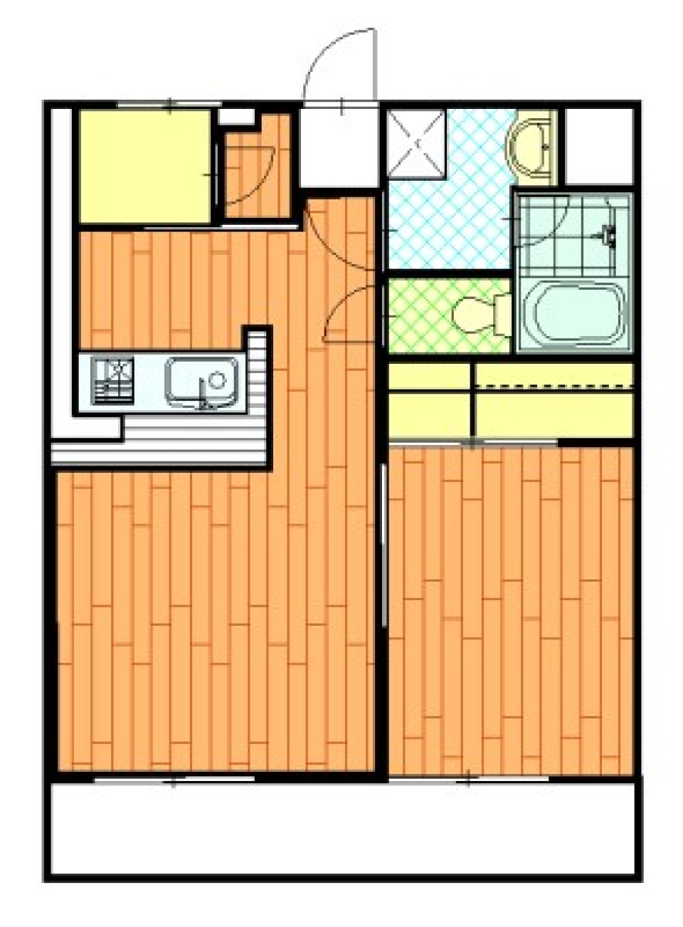 シューズクローゼットはとっても嬉しいっ！の間取り図