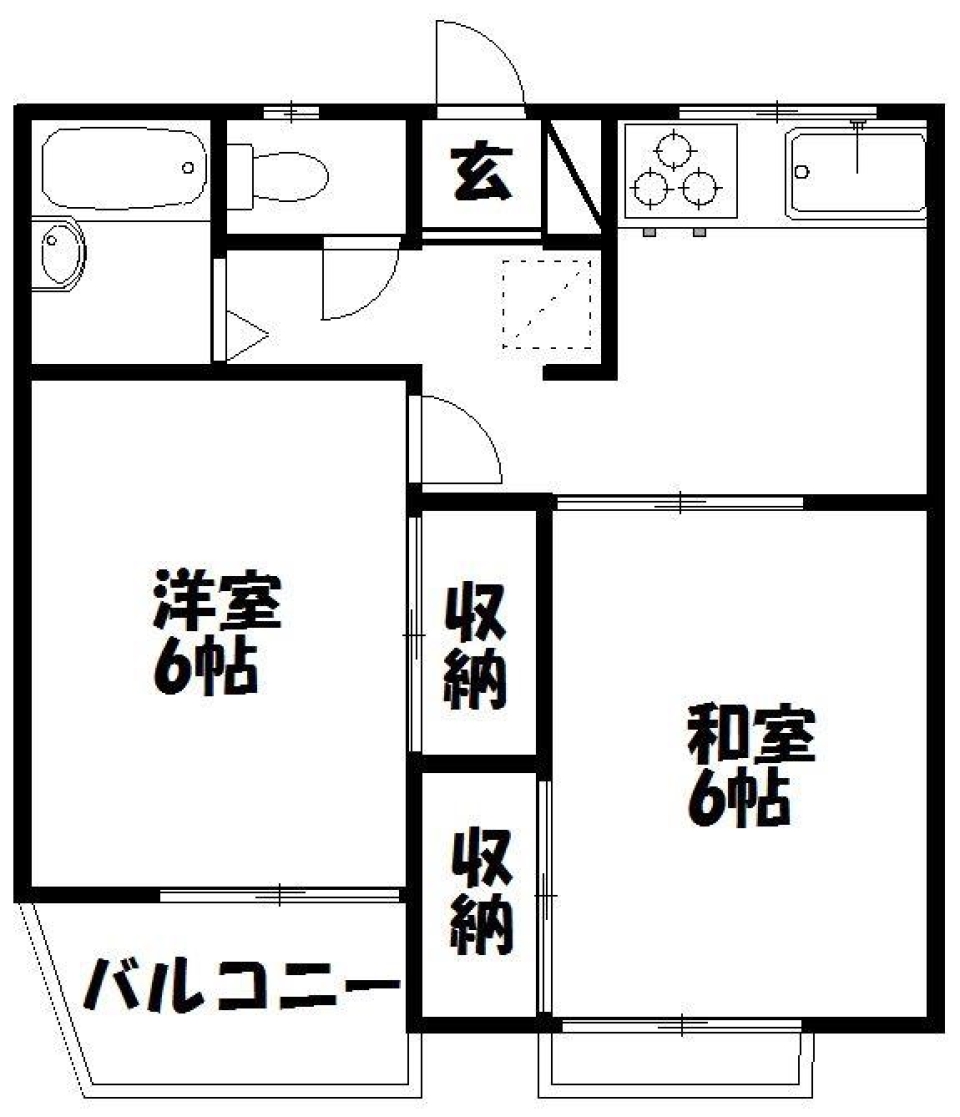 グリーンパワーをたっぷりと。の間取り図