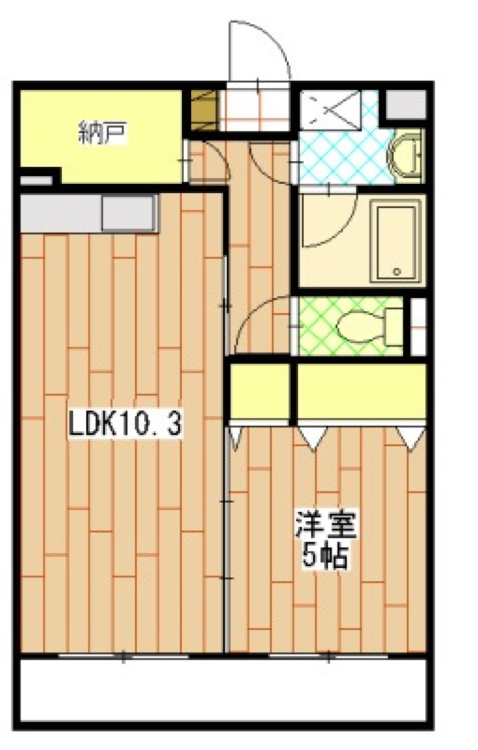 鉄の掟。の間取り図