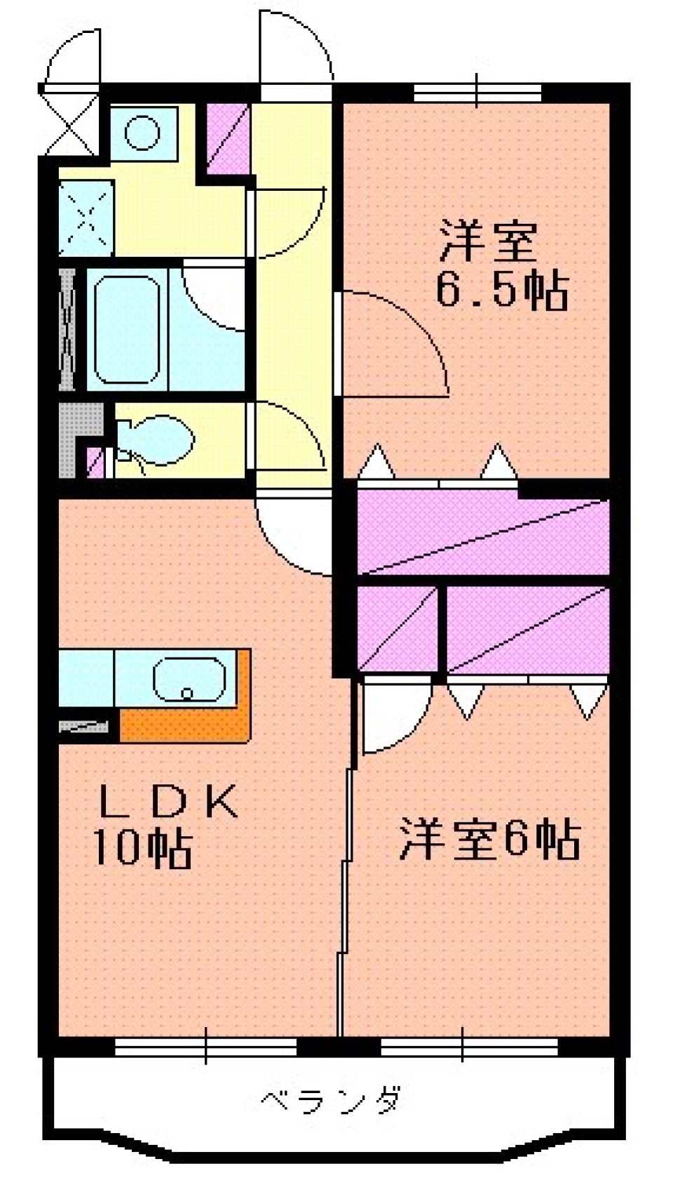 比べれば、やっぱりリノベ。の間取り図