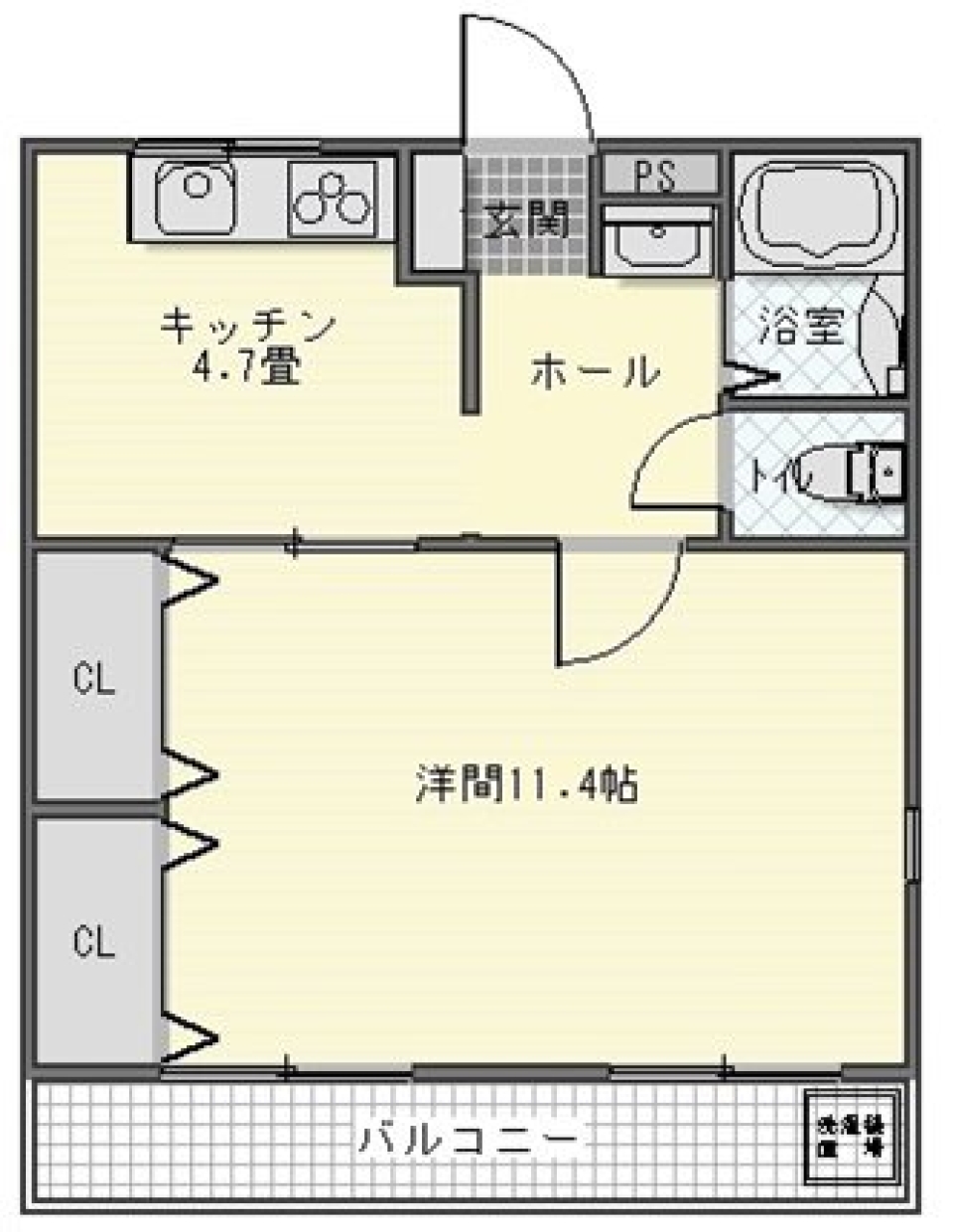 南の風の間取り図