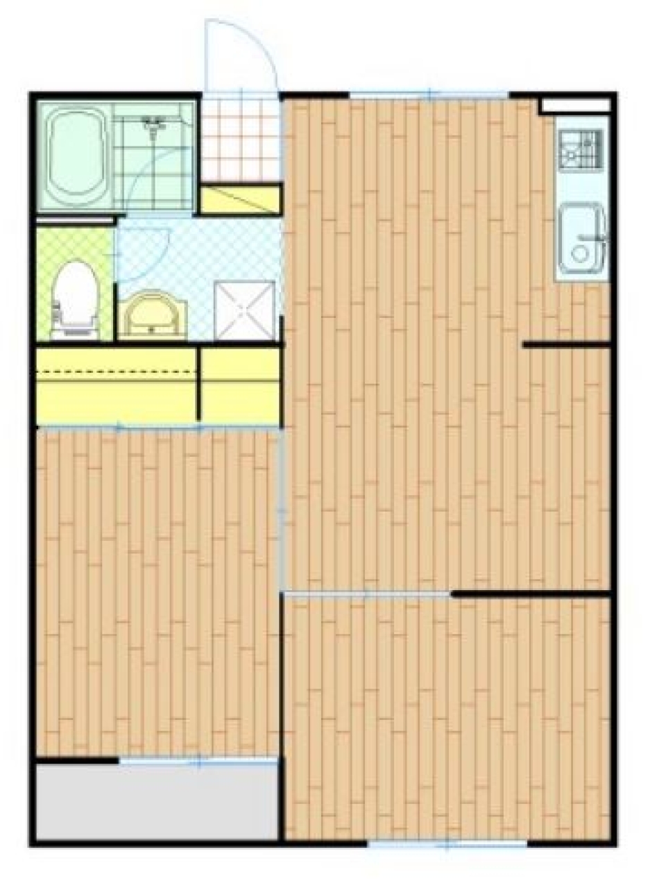 ご飯できてるよの間取り図