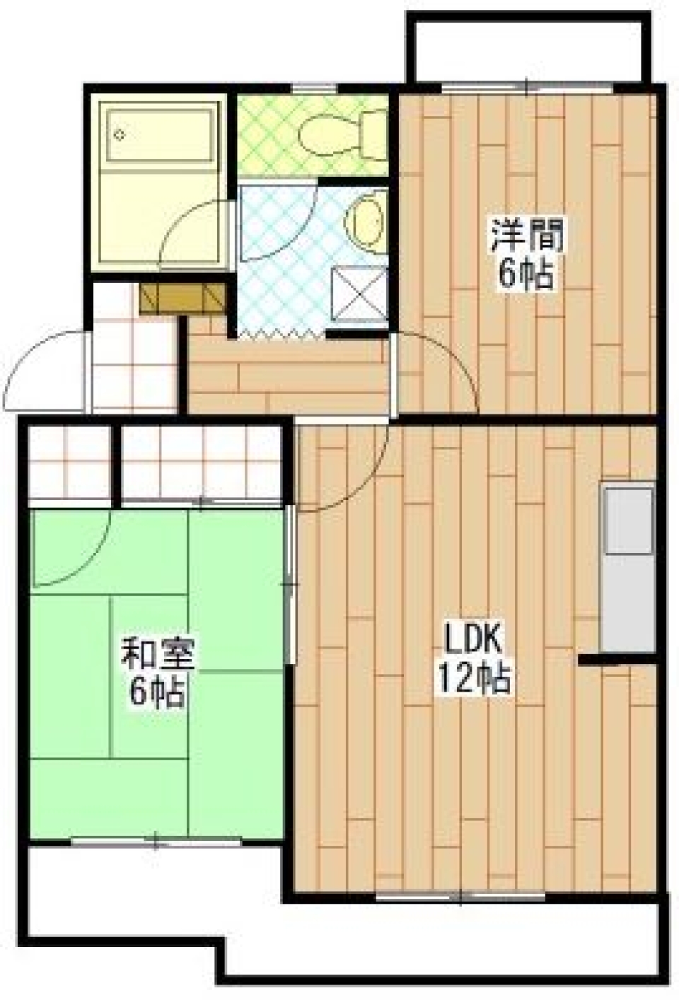 お部屋でアウトドアの間取り図