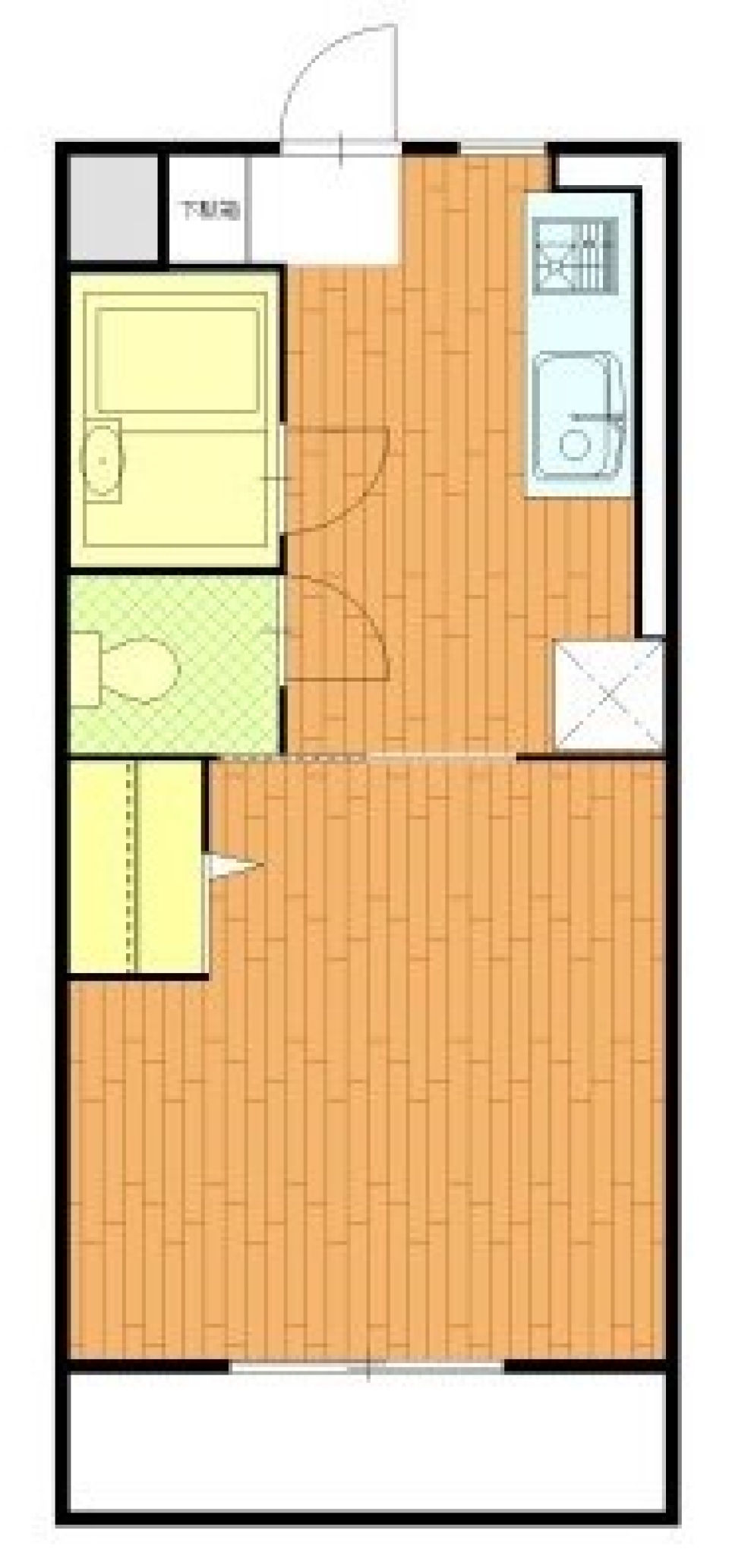 シンプル　イズベストの間取り図