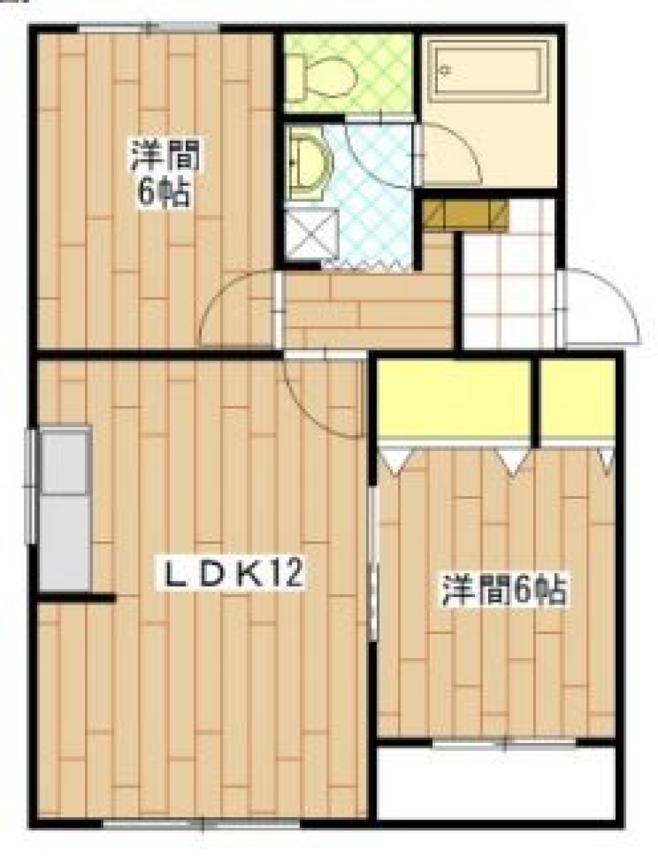 何事もギャップが無ければ面白くない。レトロでモダンなリノベマンション。の間取り図