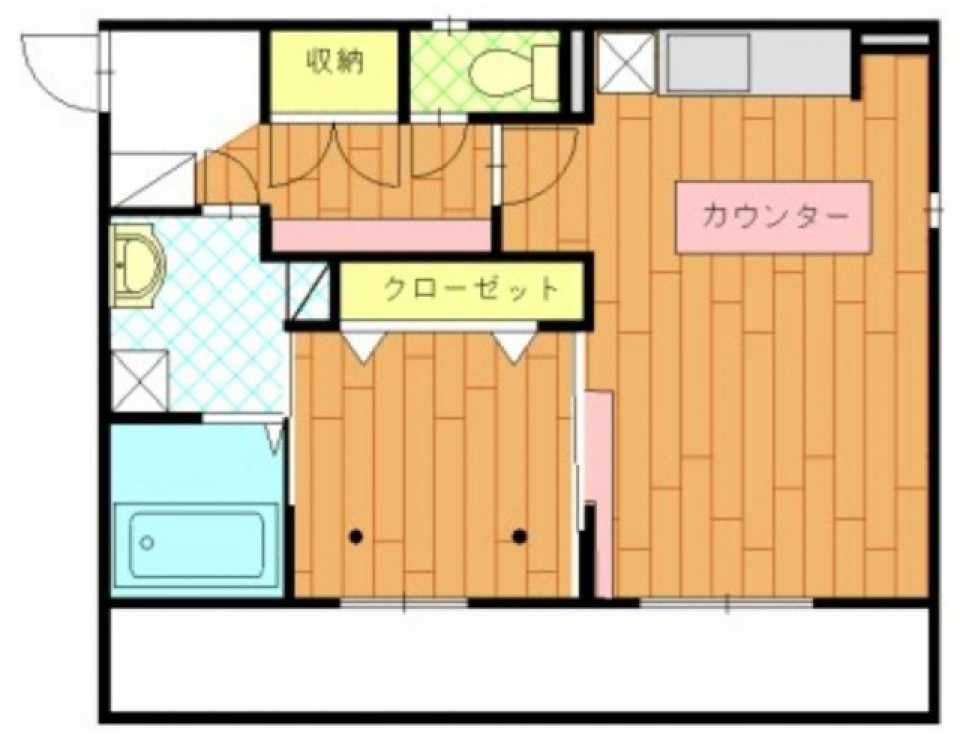 ミントグリーン・ガールの間取り図