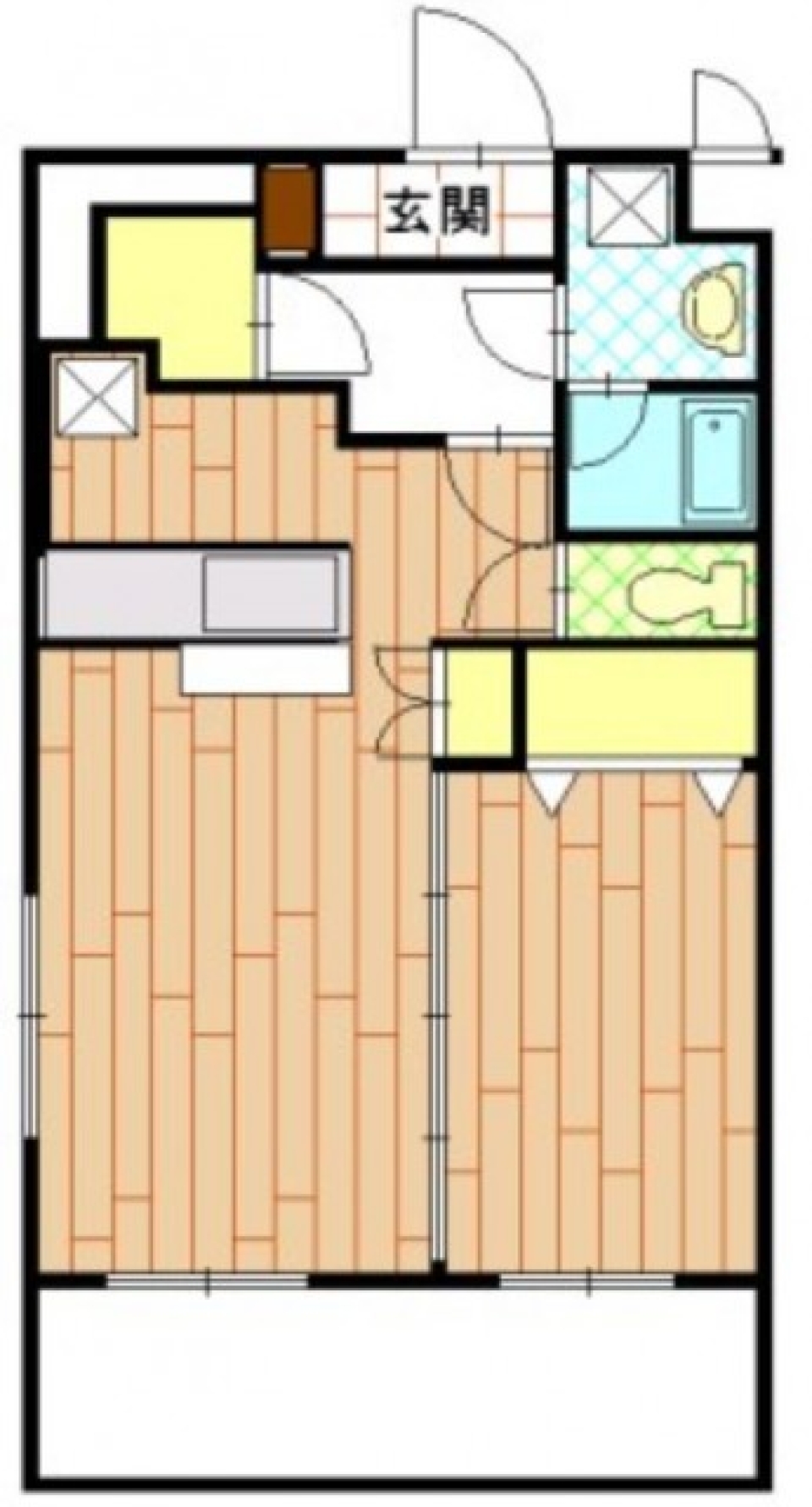 魅かれる街で暮らそうの間取り図