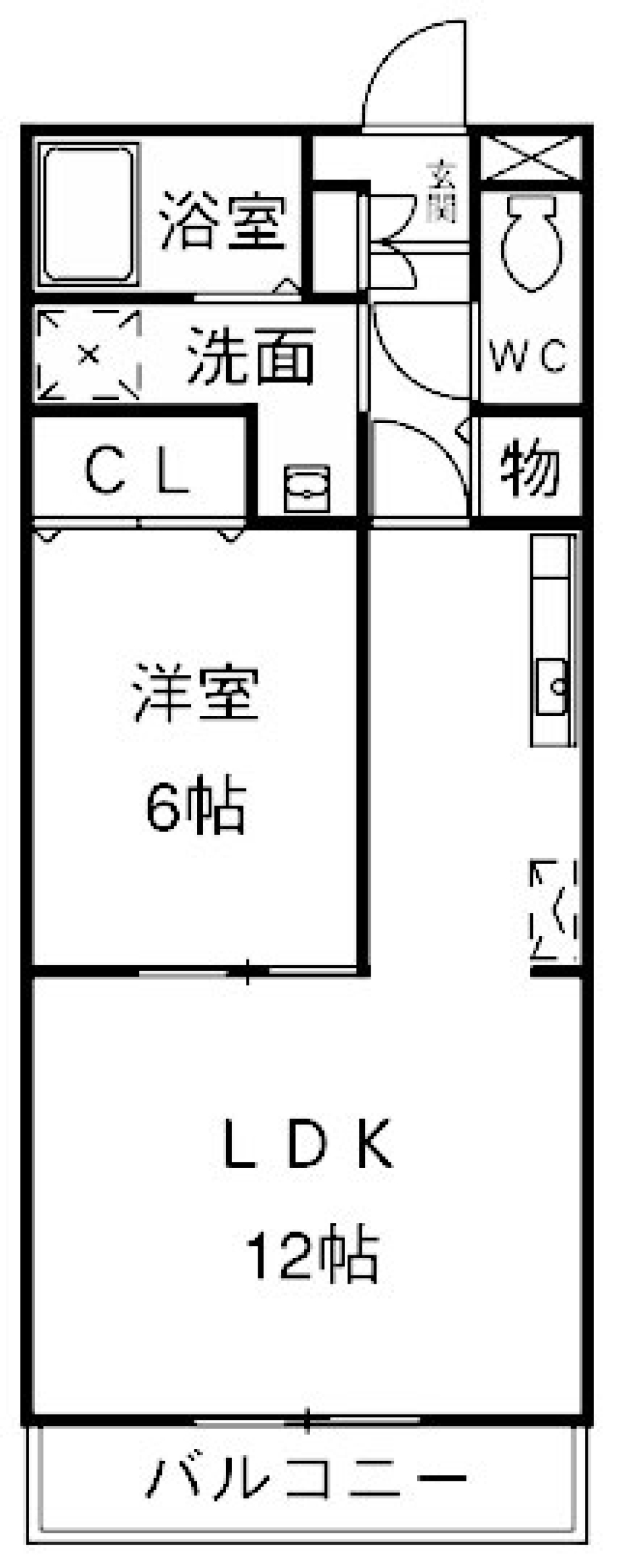 JR浜松駅がちょい近し！の間取り図