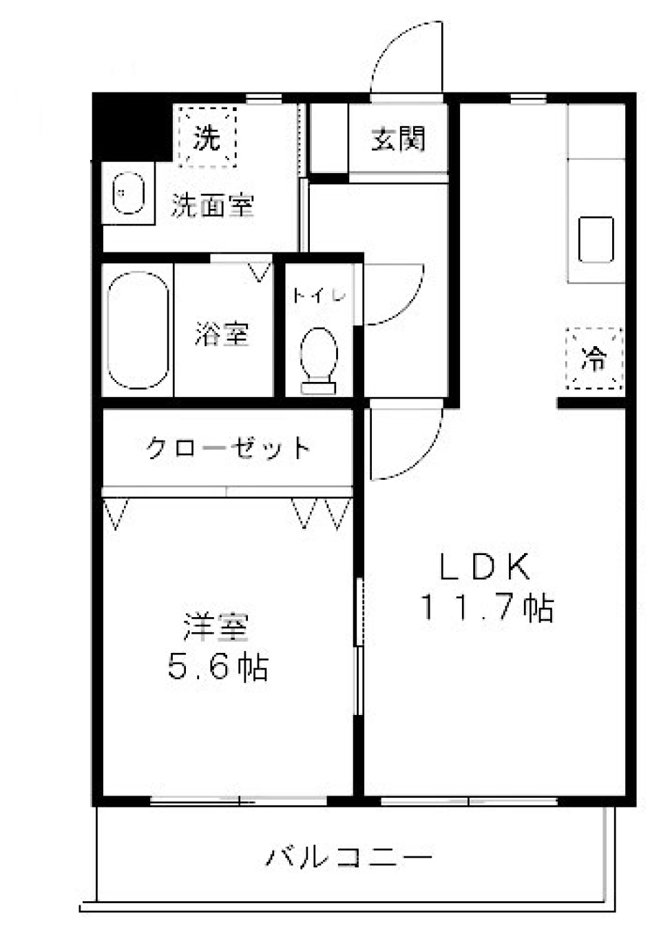 ゆったりとした暮らし。の間取り図