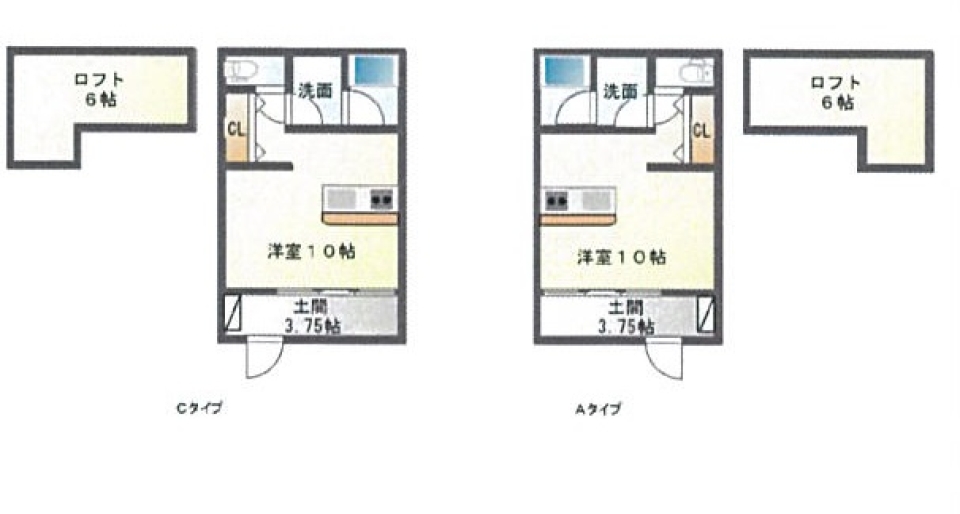 街中サーフスタイル！。の間取り図