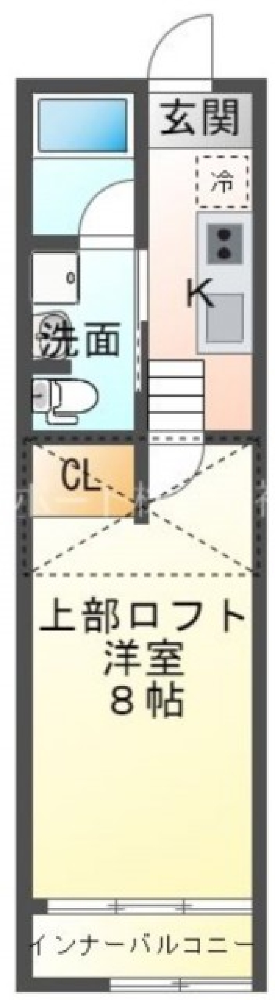 オシャレな一人暮らしの間取り図