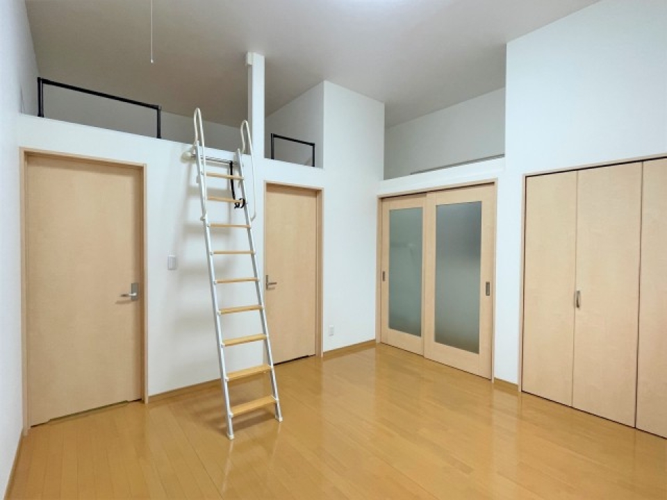 ロフト付きお部屋です！