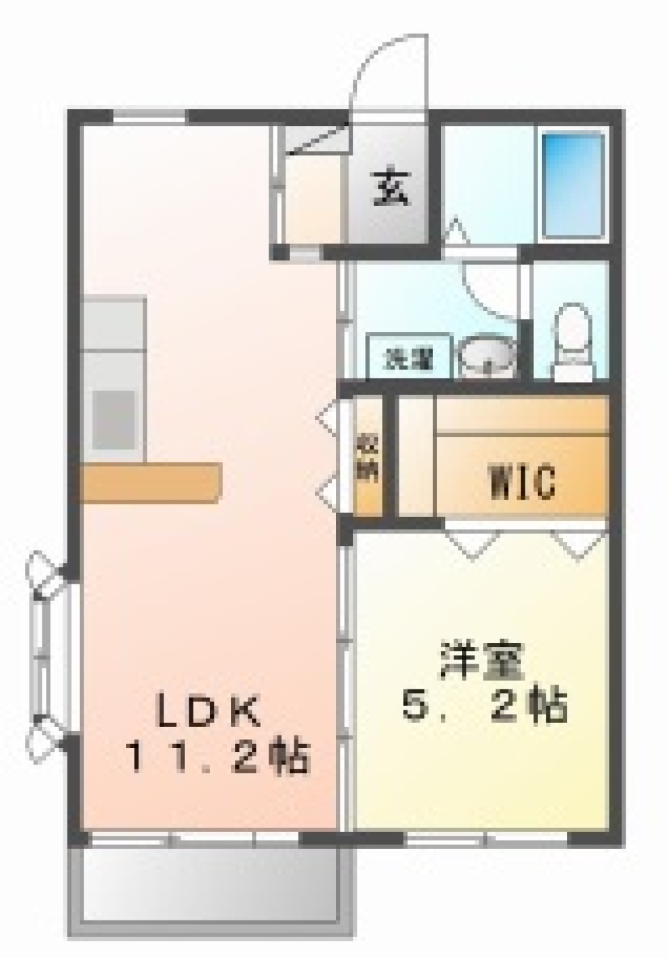 Luxury Life AZUKIMOCHIの間取り図