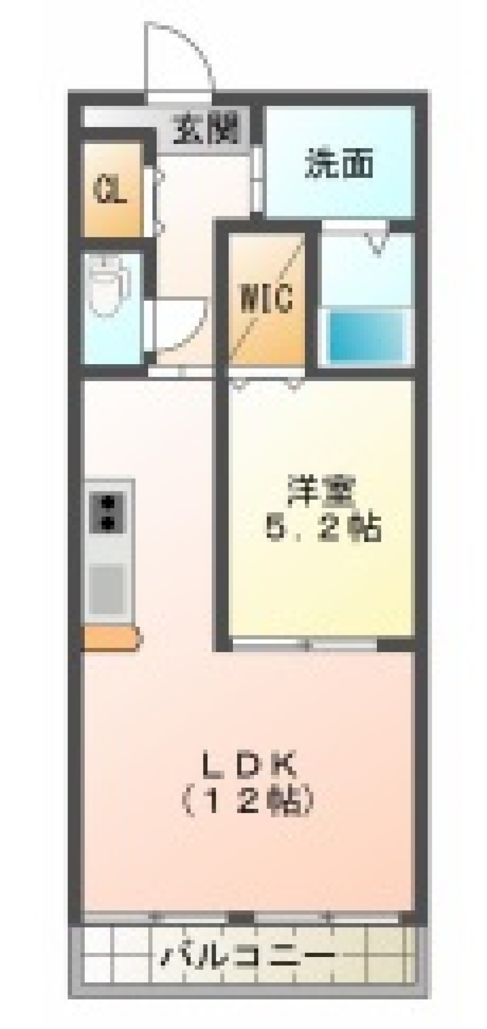 アクトタワーを眺める毎日【2年間駐車場無料キャンペーン中！！】の間取り図