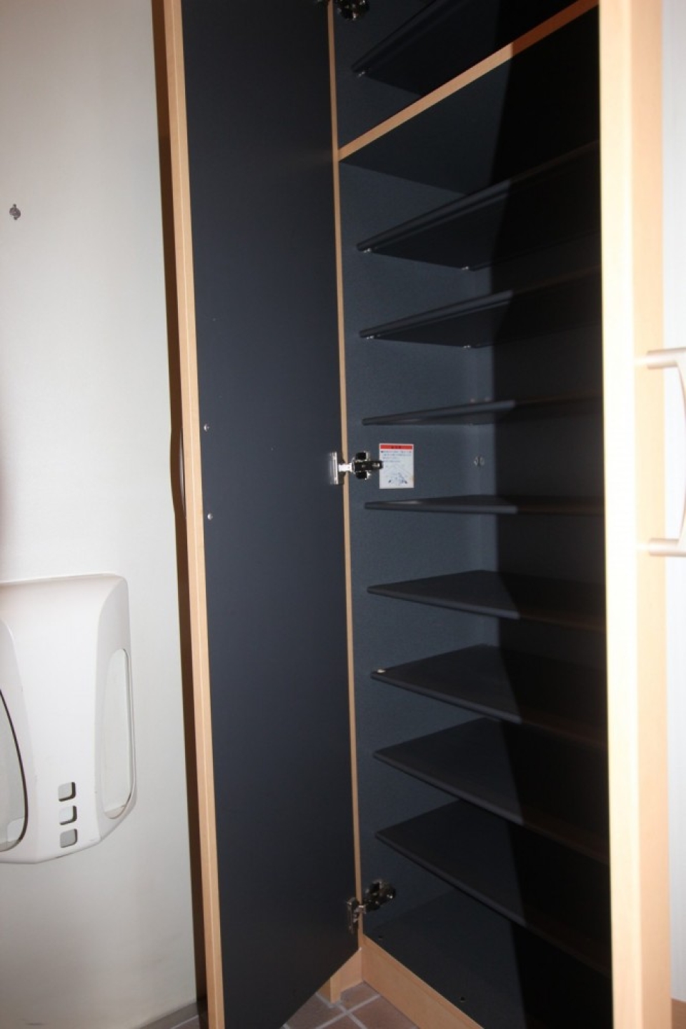 沢山入るシューズクローゼットが嬉しい