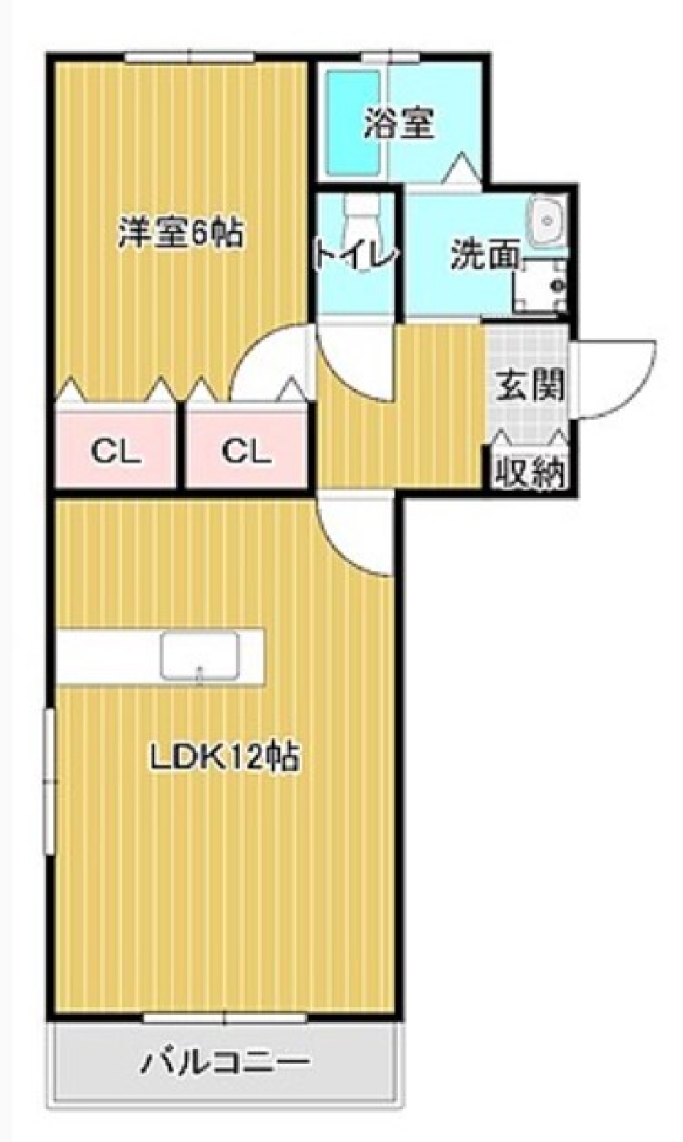 新婚さんのゆったりライフの間取り図