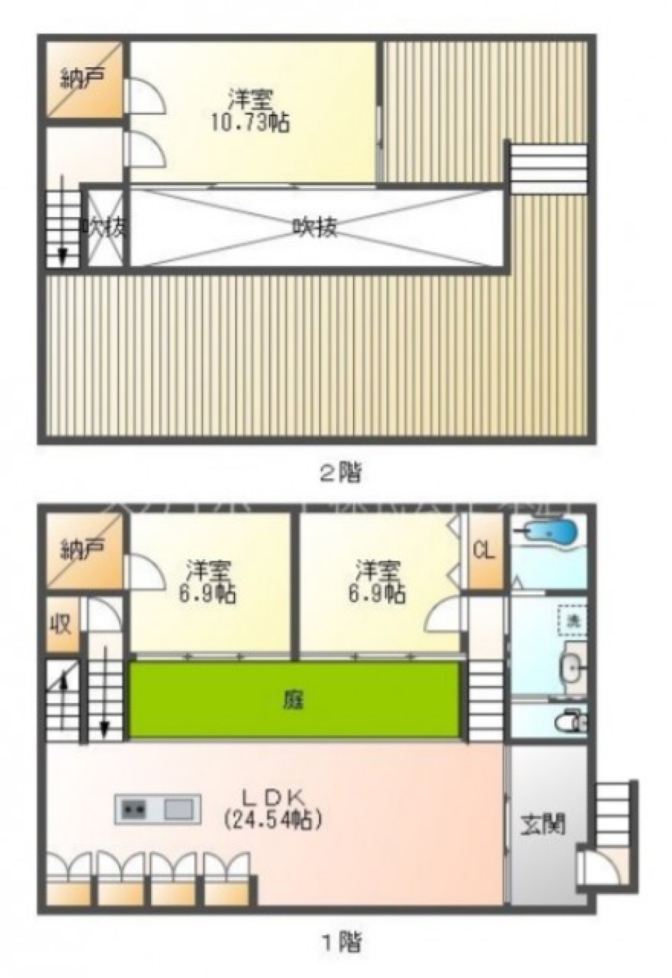 オンリーワンでリッチな生活をの間取り図