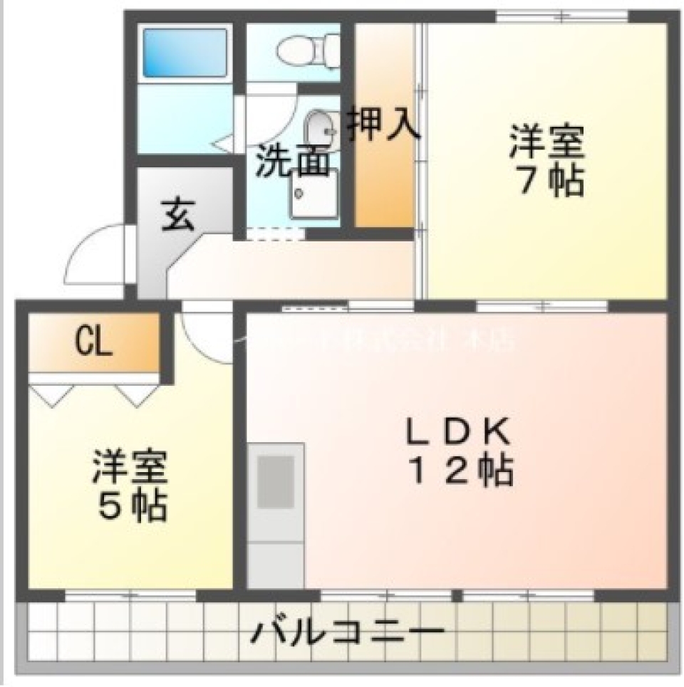 買い物し放題の間取り図