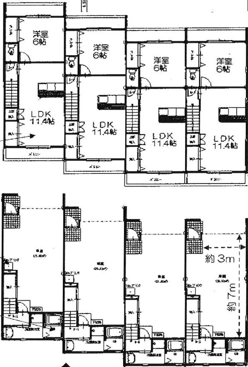 夢の玩具箱ガレージLIFEの間取り図