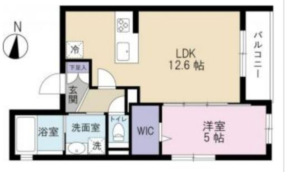 大人のお一人様暮らしの間取り図