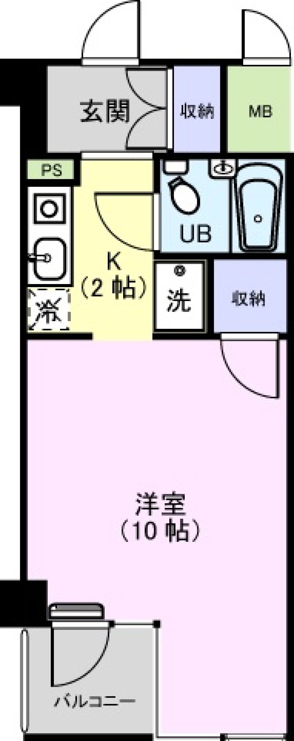 俺の部屋来いよの間取り図