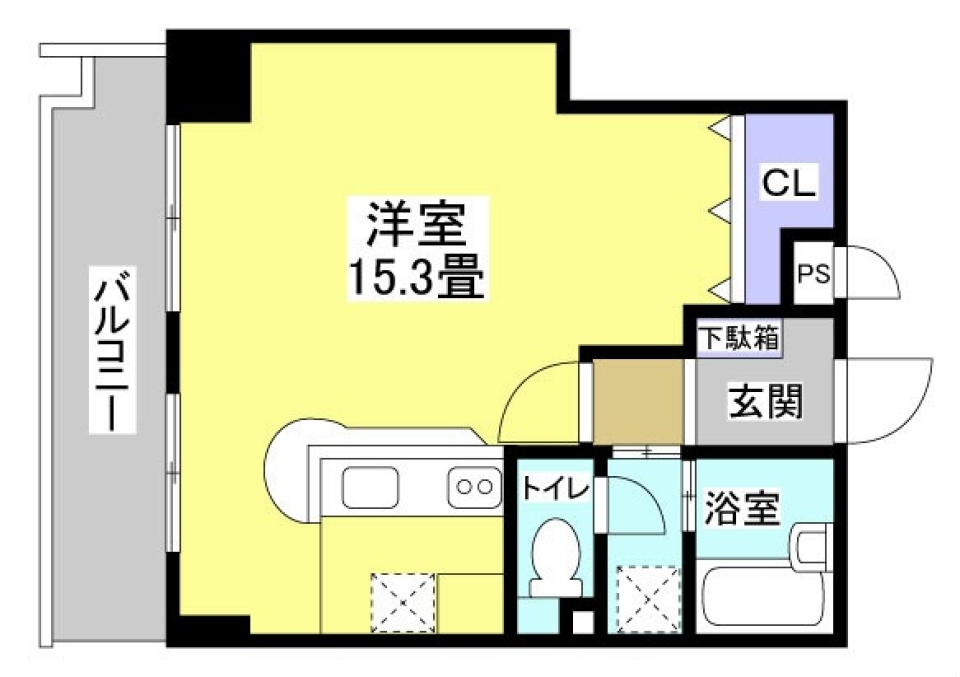 CITY MOODYの間取り図