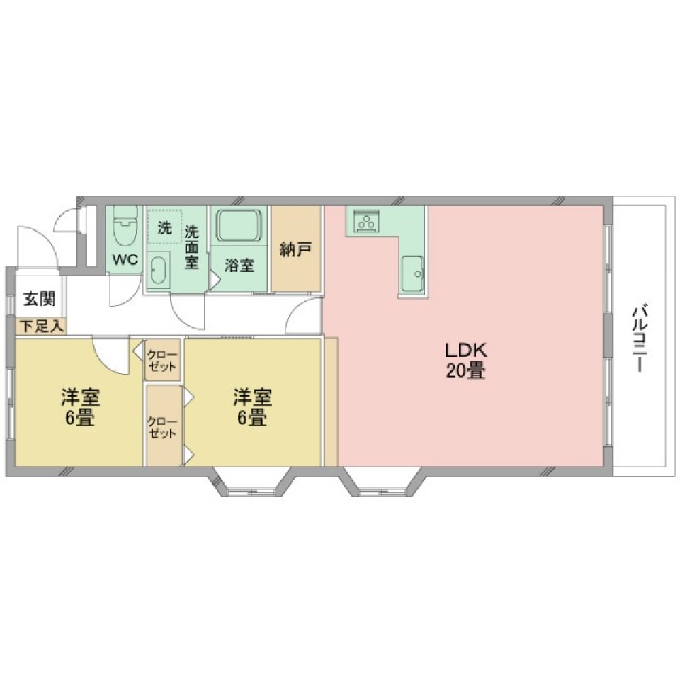 おうちカフェでまったり。の間取り図