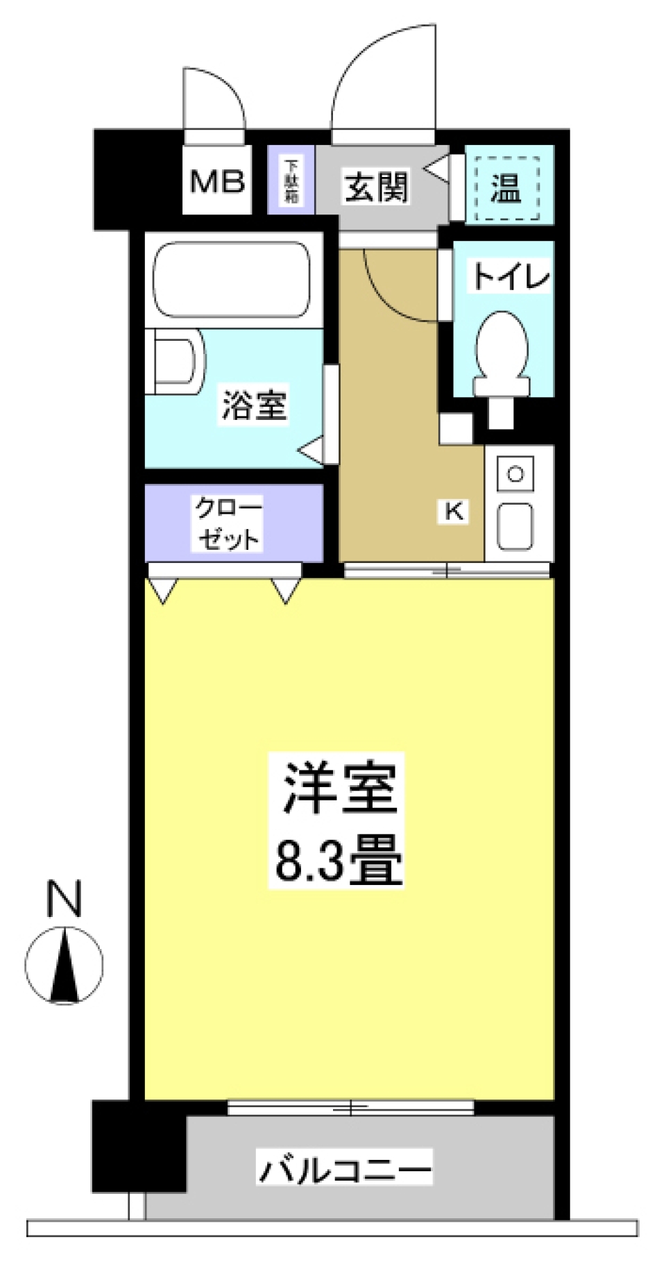 Hospi LUXURY LIFE。の間取り図