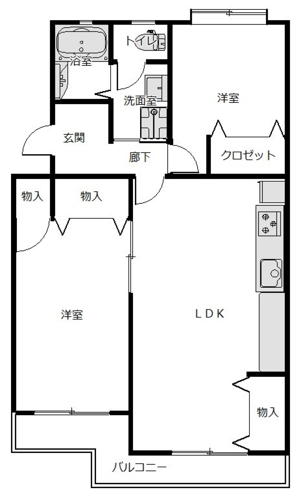 DINING LIFE TYPE REDの間取り図