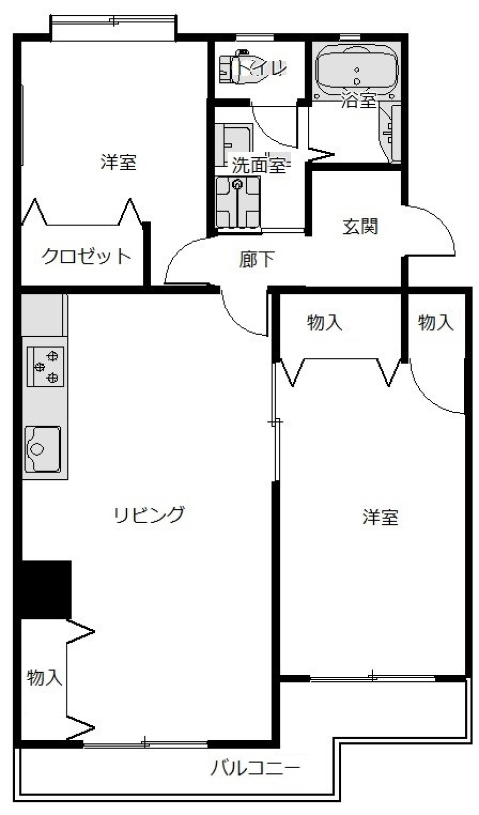 田舎×モダンライフの間取り図