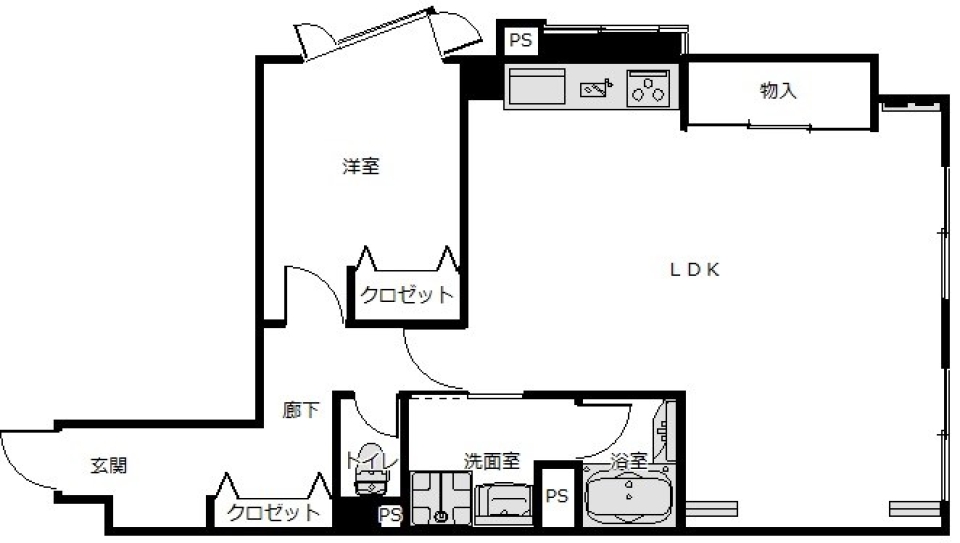 WOODY COMFORT LIFE。の間取り図