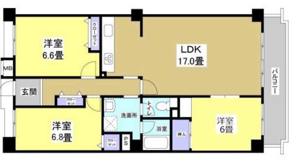 SPLASH LIFE~渚の風がかほる~の間取り図