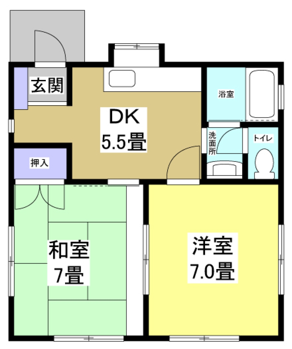 INDIVIDUAL PATTERNの間取り図