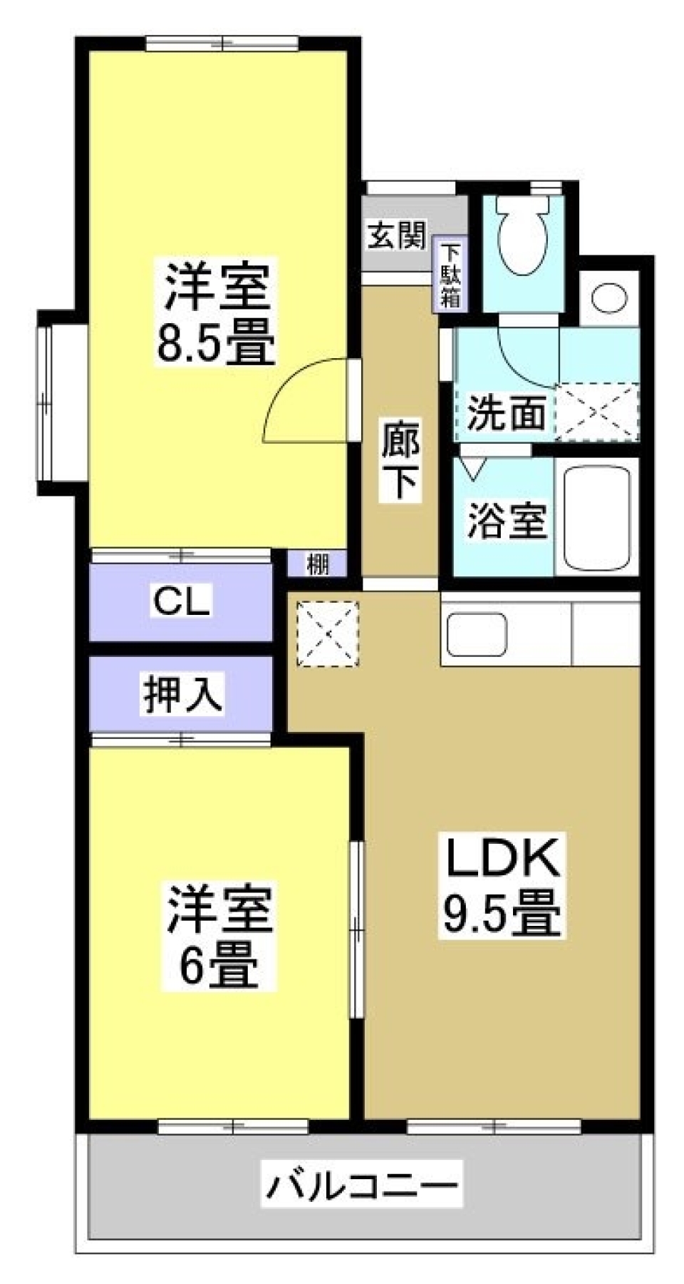 COMBINATION LIFEの間取り図