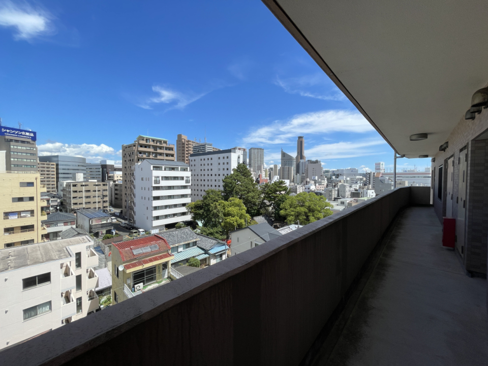 7階からの景色はGOOD