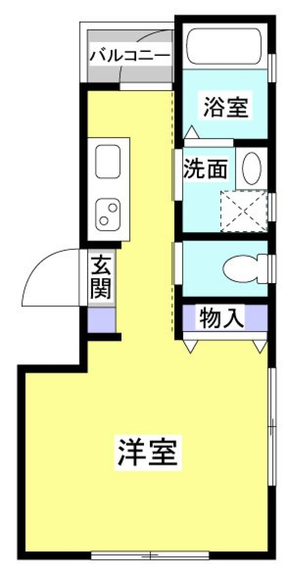 City Boy ROOMの間取り図