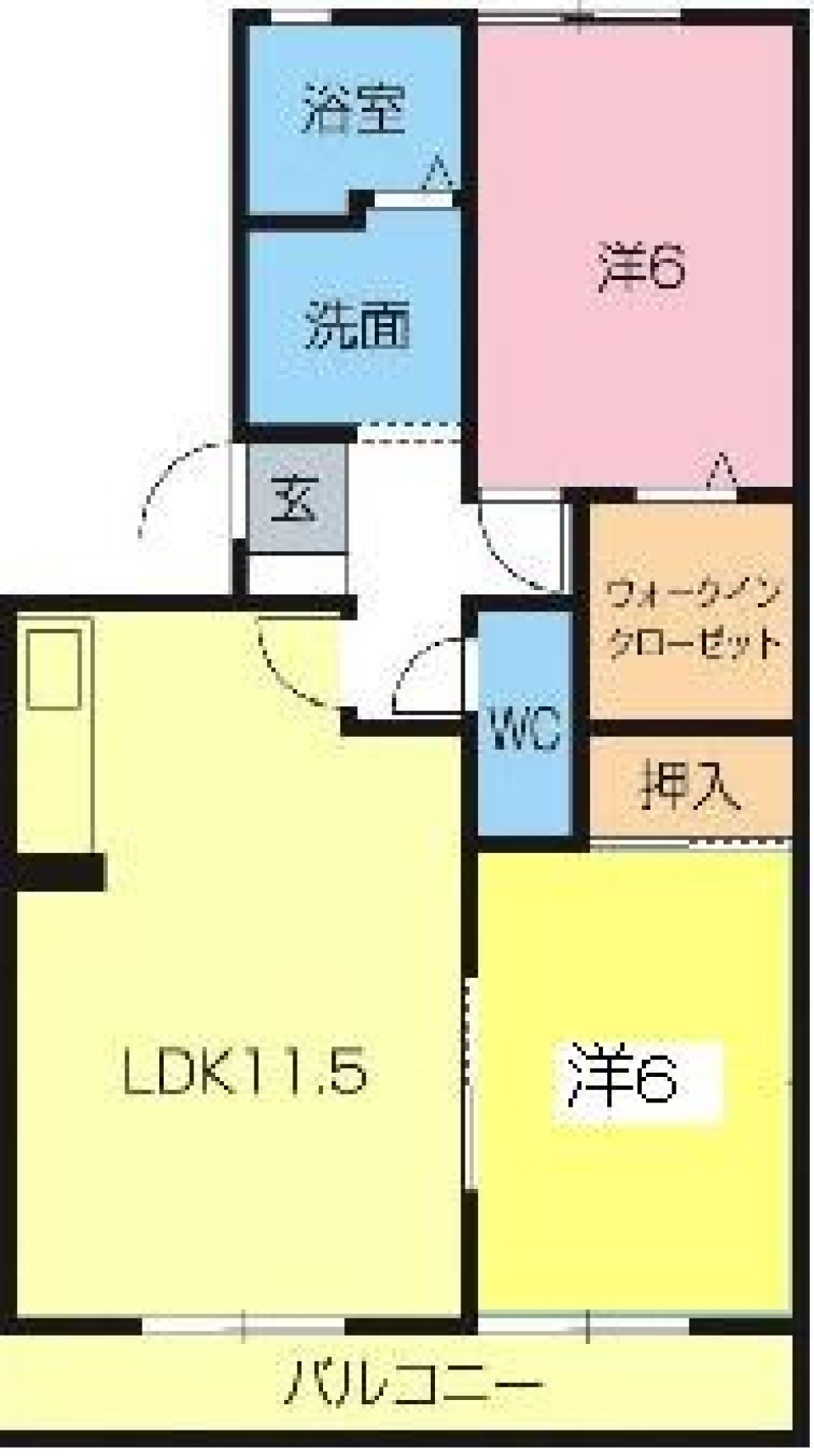 見上げてごらんオリーブ天井を。の間取り図