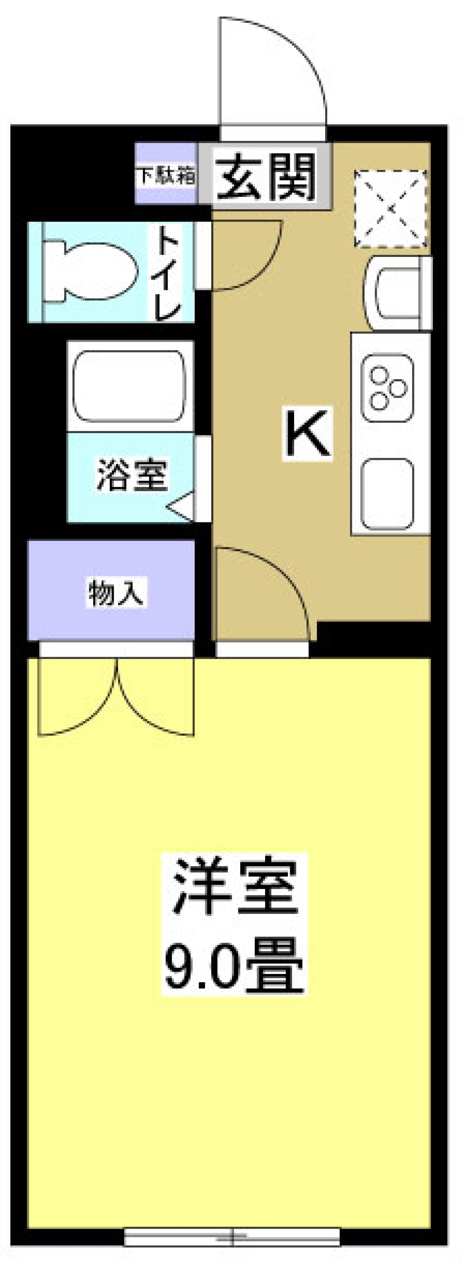 MINIMUM LIFE。の間取り図