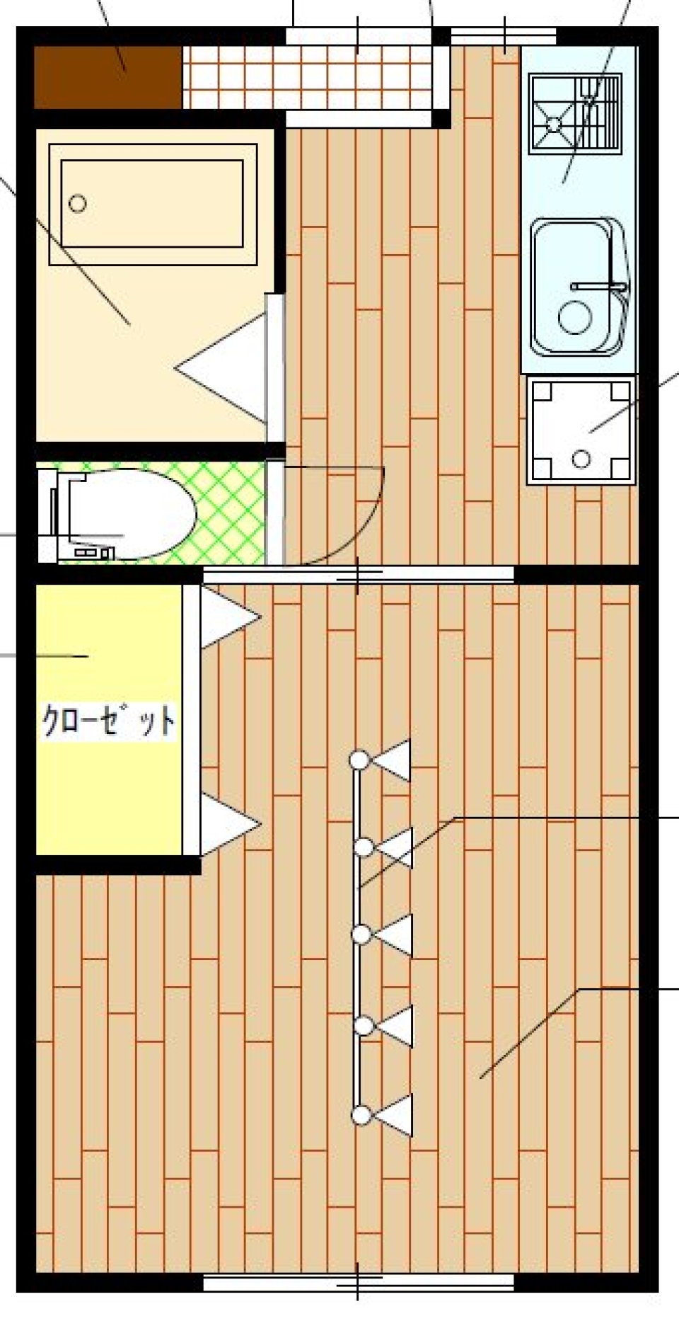 INDIVIDUAL PATTERN TAKAOKAEASTの間取り図