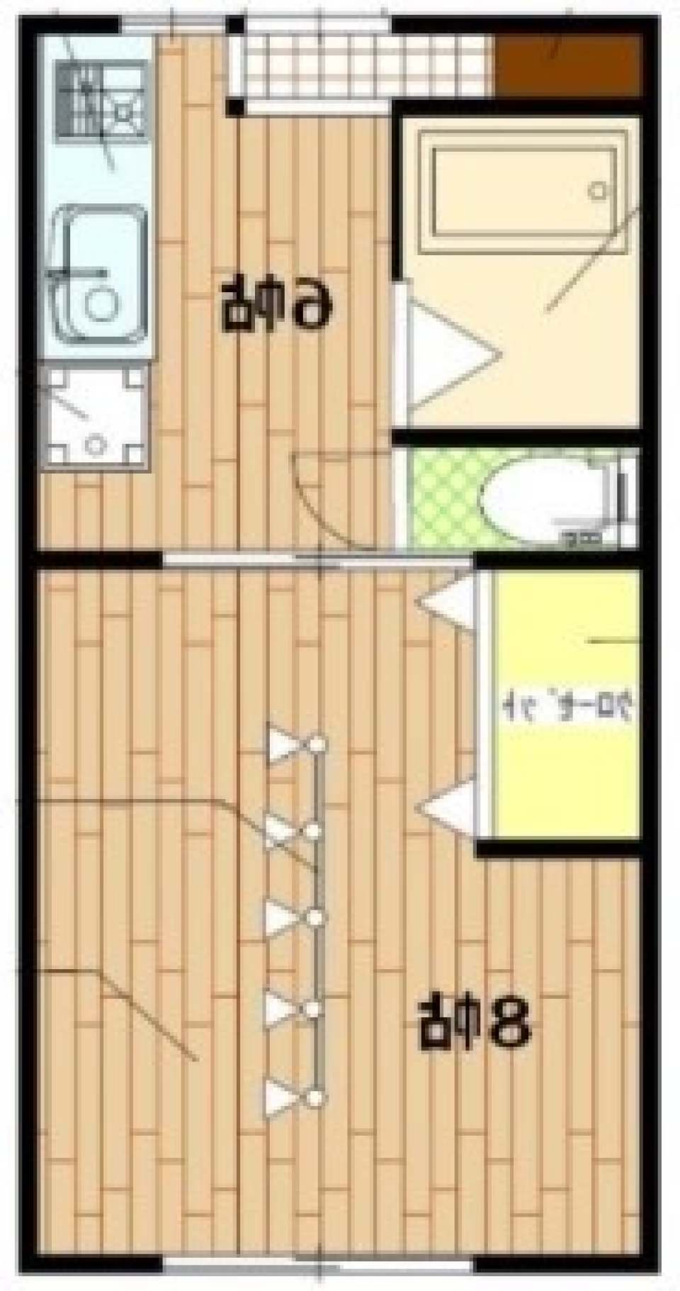 INTELLIGENT NAVY TAKAOKAEASTの間取り図