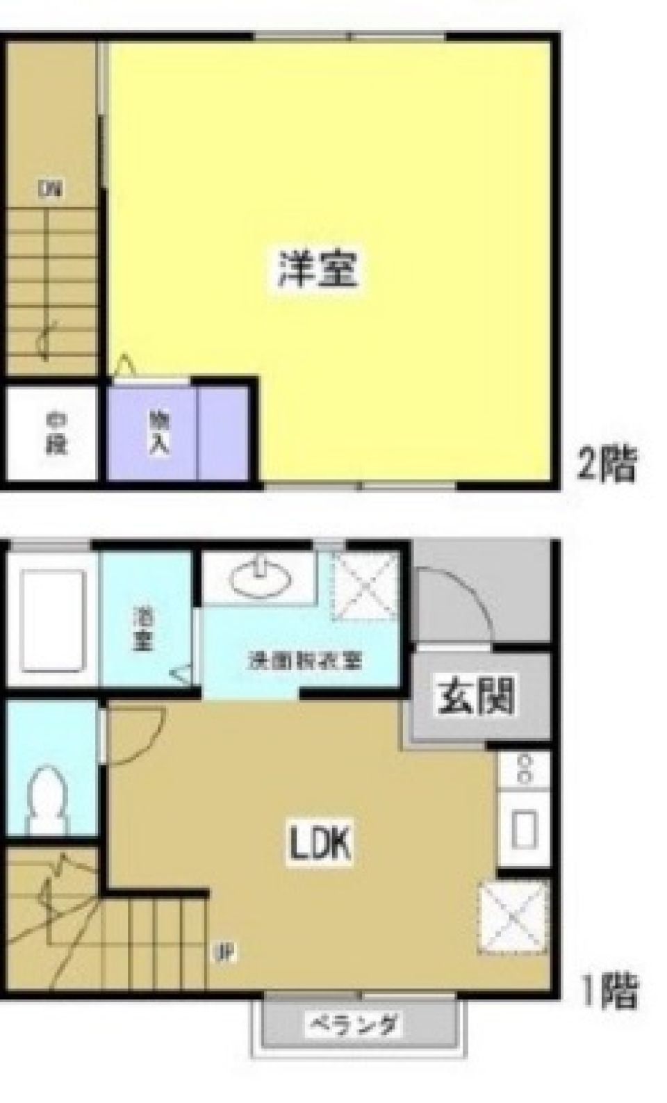 わたしのグリーンテラスの間取り図