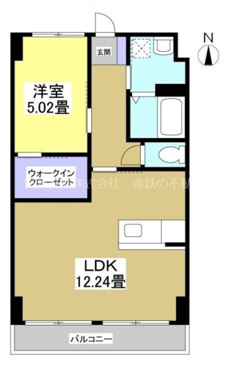 休日はお出かけの間取り図