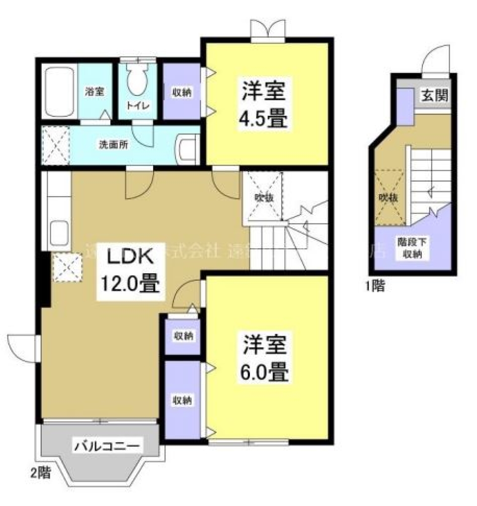 zigzagの間取り図