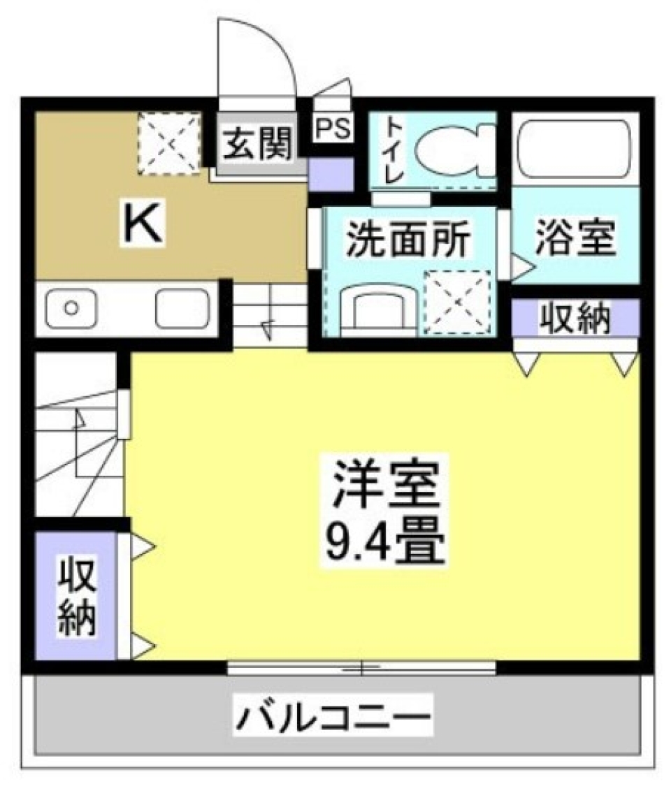 ロフトサイド･グラフィティの間取り図