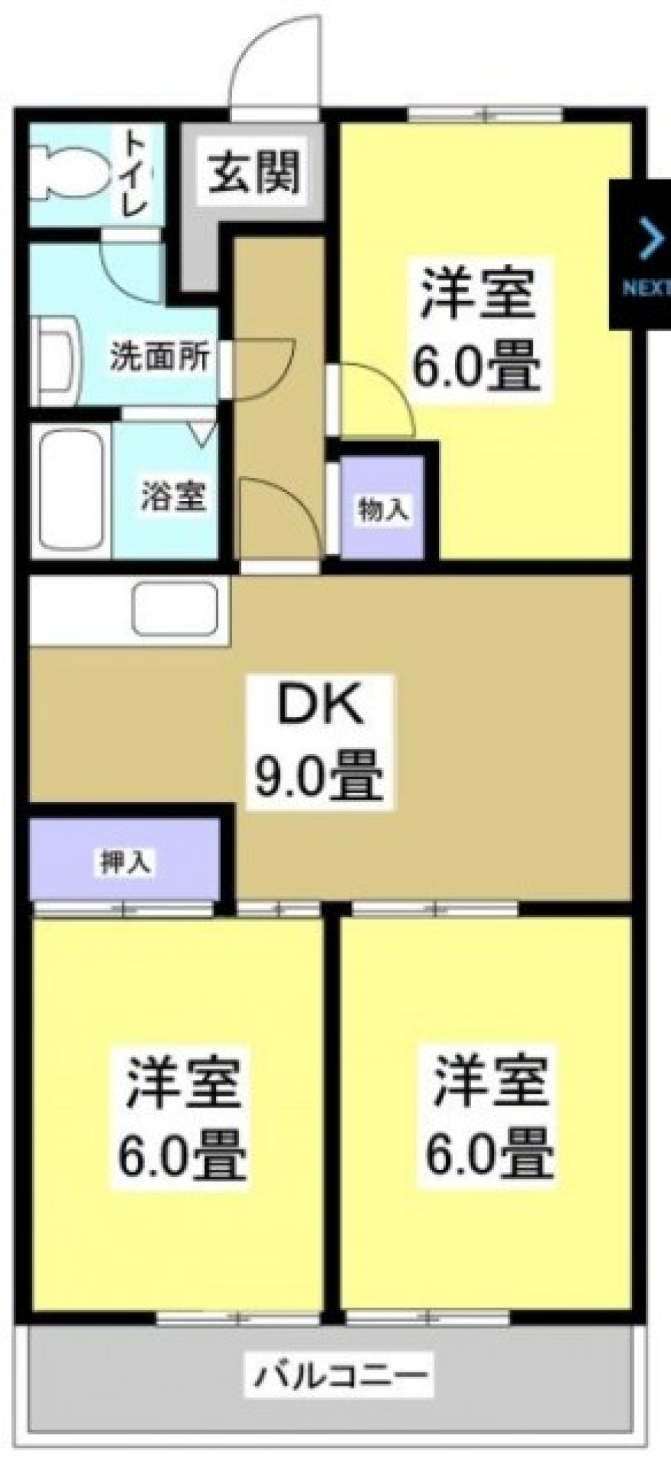 家族で住むなら♪の間取り図