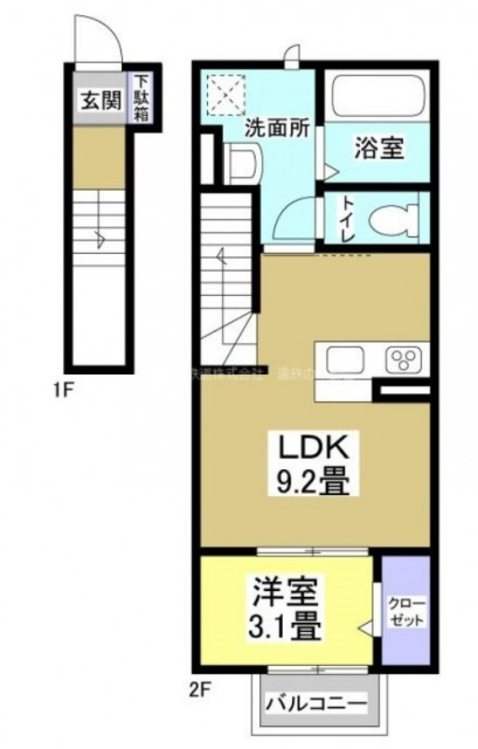 ぴっかぴかの2021年4月完成！の間取り図