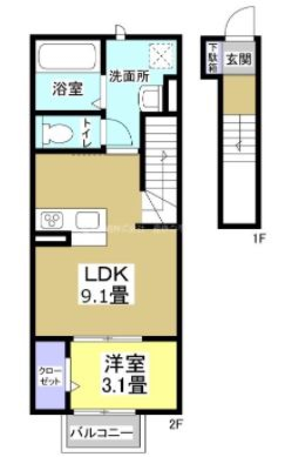 【新築】ピカピカのお家がイイのの間取り図